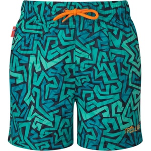 Trollkids Детски бордшорт Trollkids Kid's Haukland Shorts Boardshorts - Sea Green / Sahara Sunset - размер 92 (EU) (750-2498-0611)