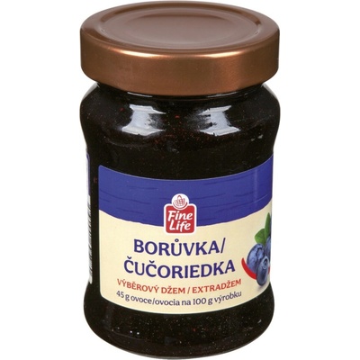 Fine Life Džem výberový čučoriedka 340 g
