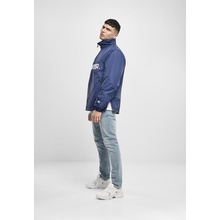 Urban Classics Starter Logo Half Zip Jacket Blue Night