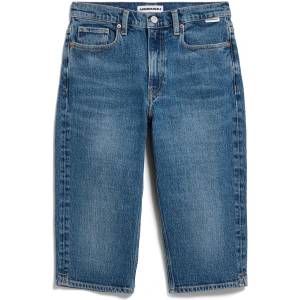 Armedangels Дамски 3/4 панталони ARMEDANGELS Women's Carenaa Capri Jeans Shorts - Atmospheric - размер 34-36 (EU) (112-4346-0111)