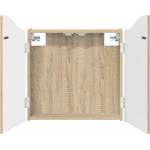 vidaXL Кабинет за дартборд Дъб сонома 56 x 12 x 63 см (8006653)