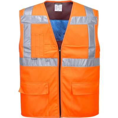 PortWest Vesta HiVis CV02 ochlazující oranžová