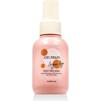 Inebrya Ice Cream Keratin Frizz-Free Spray ултра лек спрей за коса без изплакване 100 ml унисекс
