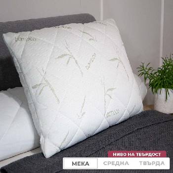 Izidream Възглавница Bamboo memory 50/70 см мемори пух и бамбукови нишки