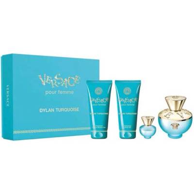 Versace Pour Femme Dylan Turquoise комплект 4 части 100 мл - EDT