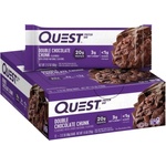 Quest Nutrition Quest Bar | Different Flavors [12 x 60 грама] Double Chocolate Chunk