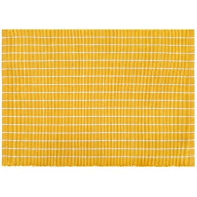 SCANquilt Prestieranie prestieranie RIB drobné kocky žltobiele 33x45 cm (31532)