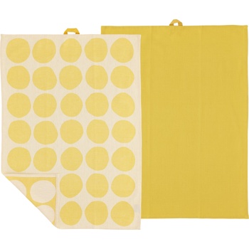 Södahl Малки кухненски кърпи Bubbles 50 x 70 см жълти 2 бр (35094)