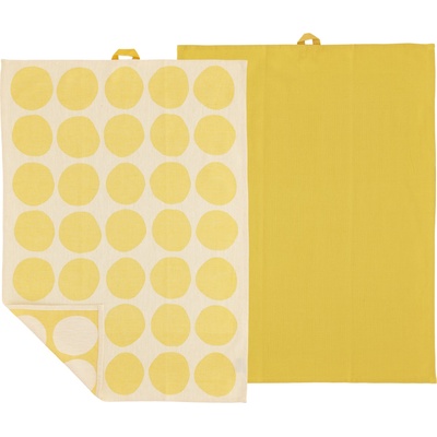 Södahl Малки кухненски кърпи Bubbles 50 x 70 см жълти 2 бр (35094)