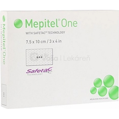 Mepitel One krytie na rany, polyuretánové 5 x 7,5 cm 10 ks