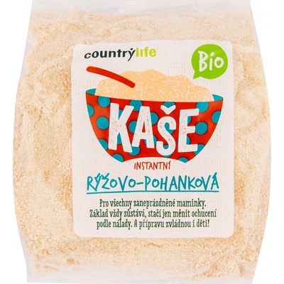 Country Life Bio Kaše rýžovo-pohanková 300 g – Zboží Mobilmania