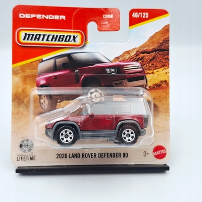 Matchbox 2020 Land Rover Defender 90 hnědý Box