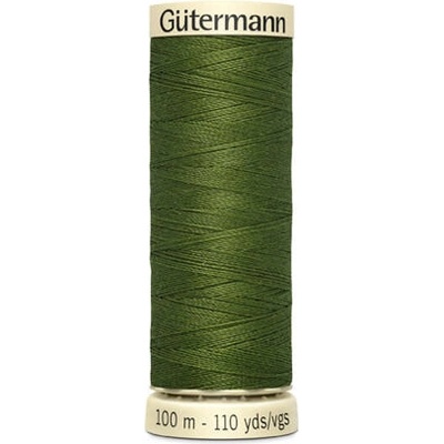 Nit PES Gütermann 100 (100m) - univerzální barva 585 - zelená