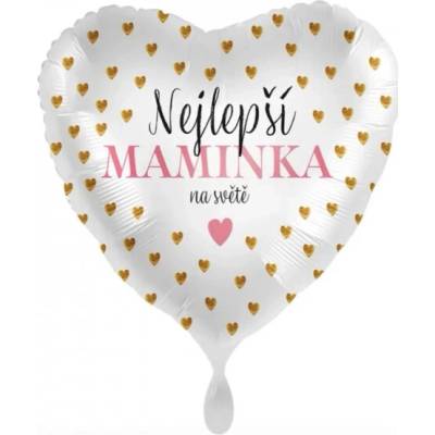 Foliový balonek Nejlepší maminka na světě CZ 43 cm