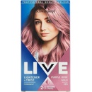 Farby na vlasy Schwarzkopf Live Linghtener Twist Purpure Rose Gold 105 zlatoružová farba na vlasy