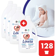 Lovela Baby tekutý prací přípravek na bílé prádlo 11,6 l 128 PD