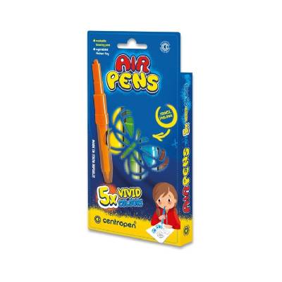 Centropen Foukací fixy na papír 5 ks