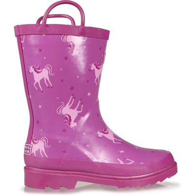 Regatta Гумени ботуши Regatta Kids Minnow Printed Wellies - Unicorn/Rorc