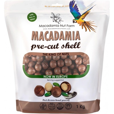 Nut Farm Makadamiové orechy Premium v lupine Macadamia 1000 g