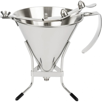 De Buyer Automatický nerezový pístový trychtýř 1,5L