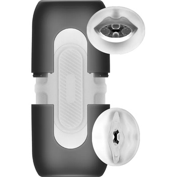 Image 1 of Jamyjob двоен мастурбатор вагина и уста Turbo