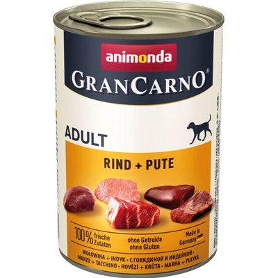 Animonda Gran Carno Original Adult hovädzie + morčacie 400 g