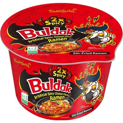 Samyang 2x Hot Chicken Big Bowl 105 g – Zboží Dáma