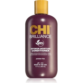 CHI Brilliance Optimum Moisture Conditioner хидратиращ балсам за суха и увредена коса 355ml