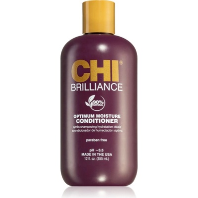 CHI Brilliance Optimum Moisture Conditioner хидратиращ балсам за суха и увредена коса 355ml