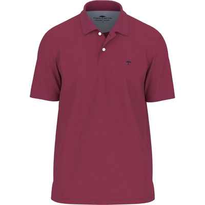 Pánska bordová premium cotton polokošeľa Fynch