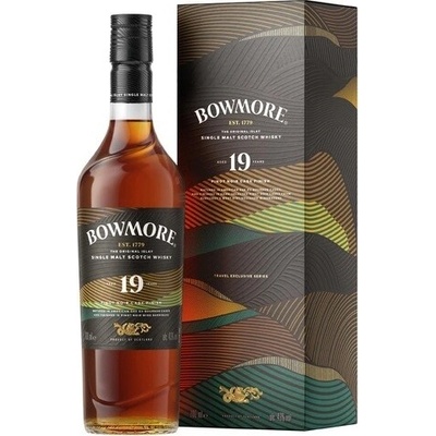 Bowmore 19y 43% 0,7 l (karton)