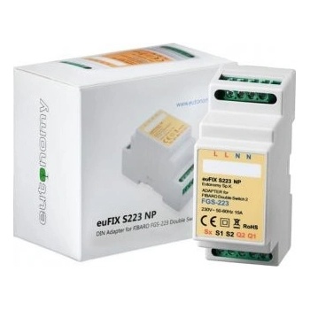 Eutonomy euFIX S223NP DIN adaptér (bez tlačidla)
