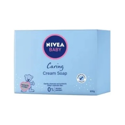 Nivea Baby Caring Нежен подхранващ крем сапун 100гр