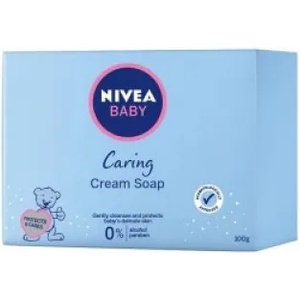 Nivea Baby Caring Нежен подхранващ крем сапун 100гр