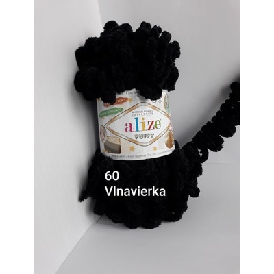 Alize Puffy 60 čierna