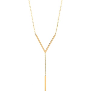 HARAHU Колие na-29398 - Златен kp29398