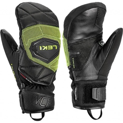 Leki WCR Coach 3D Junior Mitt black/ice lemon