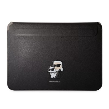 KARL LAGERFELD laptop táska fekete 13 / 14″ KLCS14SAKCPMK (127965) (127965)