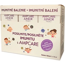 Difa Cooper Ampcare Junior Prebio imunitné balenie sirup 3 x 150 ml