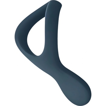 Boners - силиконов пенис ринг (сив)