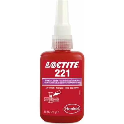 Loctite 221 nízkopevnostný 50 ml