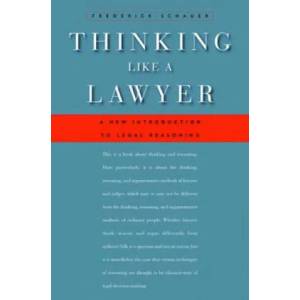 Thinking Like a Lawyer (ISBN: 9780674062481)