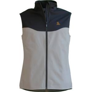 Zimtstern Мъжки елек за колоездене Zimtstern Trailstar Light Vest Windproof vest - Glacier Grey / Pirate Black (053-0058-0112)