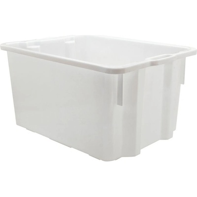 Mobil Plastic stohovacia prepravka 550 x 430 x 310 mm biela