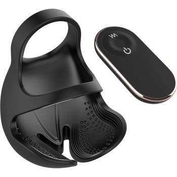 SuperLove Perfect Balls Stimulator with Remote Black