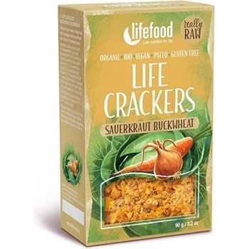 Lifefood Life Crackers kapustníky Raw Bio 90g