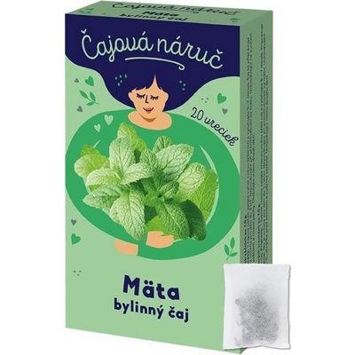 Leros Čaj bylinný Čajová náruč mäta prieporná 20 x 1 g