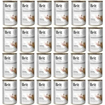 Brit Veterinary Diet Dog Grain Free Joint & Mobility Herring with Pea 24 x 400 g