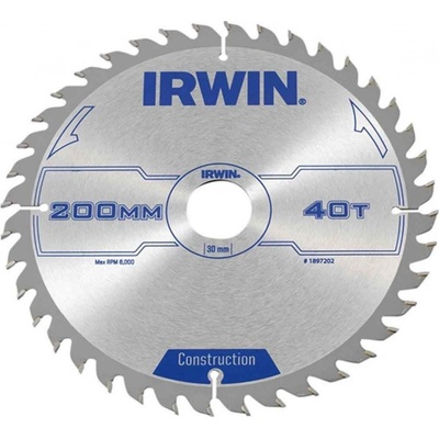 Irwin Pilový kotouč s SK plátkem, 150x20 mm, 30 zubů, pro ruční kotoučové pily I150/30 – Hledejceny.cz