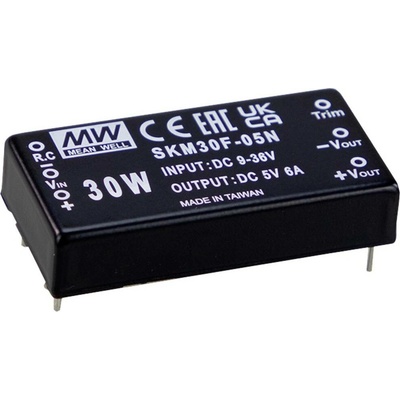 MEAN WELL SKM30G-12N DC / DC menič napätia, DPS 2.5 A 30 W Počet výstupov: 1 x